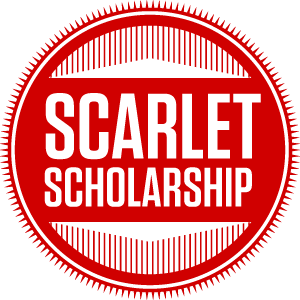 Scarlet Scholarship badge